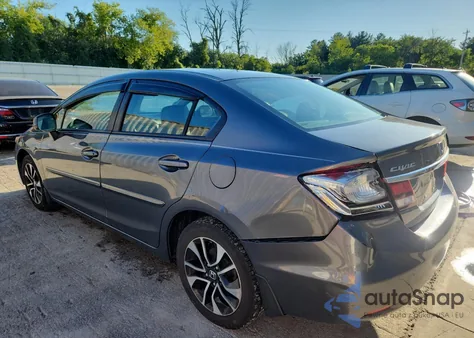 2013 Honda Civic Exl из США, поврежденный, VIN 19XFB2F92DE011956